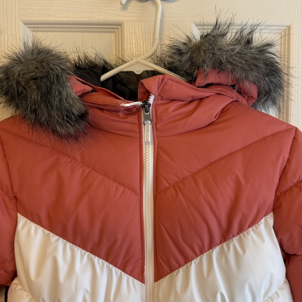 COLUMBIA Artic Blast Girls waterproof puffer coat M Medium - Picture 4 of 8